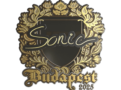 Sticker | Sonic (Gold) | Budapest 2025