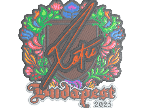 Sticker | XotiC (Embroidered) | Budapest 2025