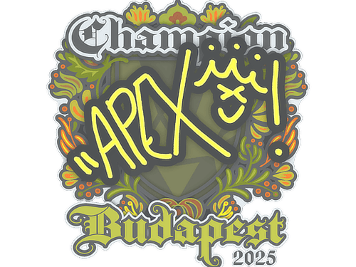 Sticker | apEX (Champion) | Budapest 2025
