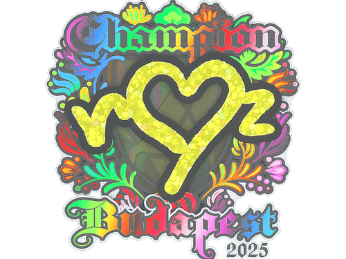 Sticker | ropz (Holo, Champion) | Budapest 2025