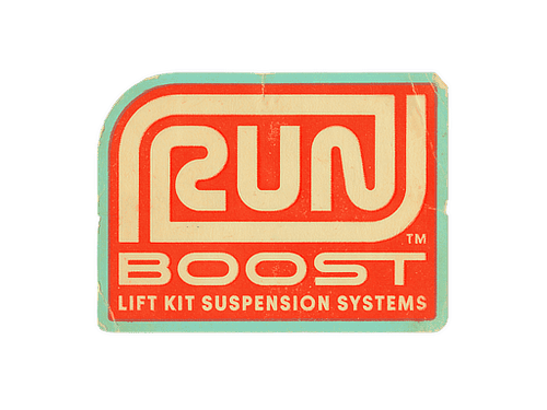 Sticker | Run Boost Lift Kits