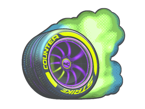 Sticker | Burnout (Lenticular)