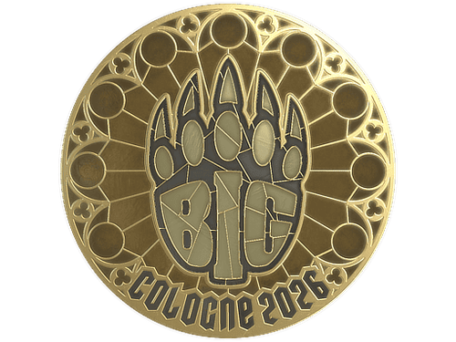 Sticker | BIG (Gold) | Cologne 2026