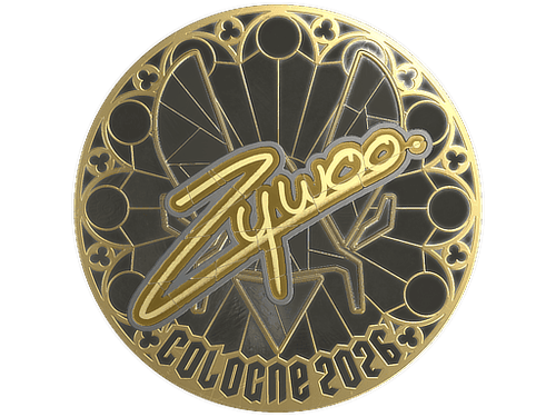 Sticker | ZywOo (Gold) | Cologne 2026
