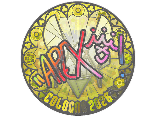 Sticker | apEX (Holo) | Cologne 2026