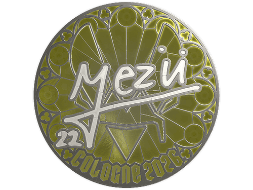 Sticker | mezii (Foil) | Cologne 2026