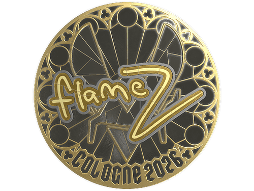 Sticker | FlameZ (Gold) | Cologne 2026