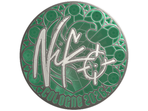 Sticker | NiKo (Foil) | Cologne 2026