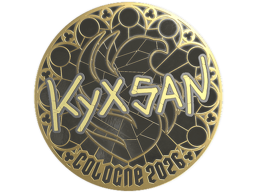 Sticker | kyxsan (Gold) | Cologne 2026