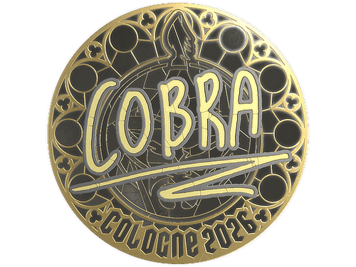 Sticker | cobra (Gold) | Cologne 2026
