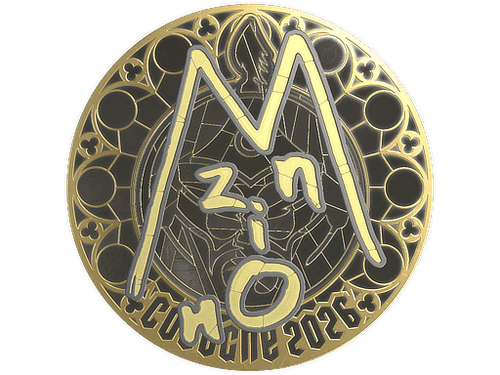 Sticker | mzinho (Gold) | Cologne 2026