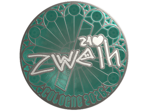 Sticker | zweih (Foil) | Cologne 2026