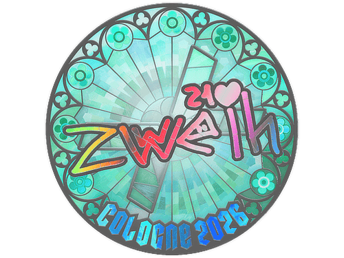 Sticker | zweih (Holo) | Cologne 2026