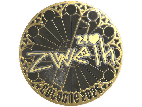 Sticker | zweih (Gold) | Cologne 2026