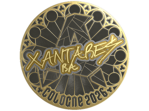 Sticker | XANTARES (Gold) | Cologne 2026