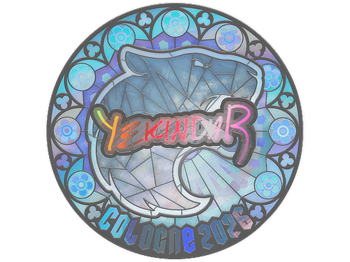 Sticker | YEKINDAR (Holo) | Cologne 2026