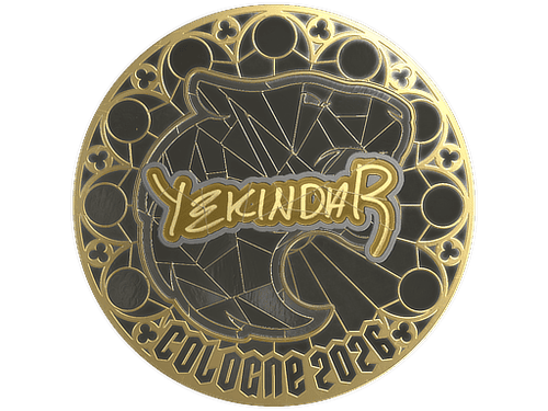 Sticker | YEKINDAR (Gold) | Cologne 2026