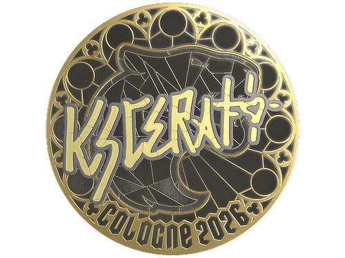 Sticker | KSCERATO (Gold) | Cologne 2026