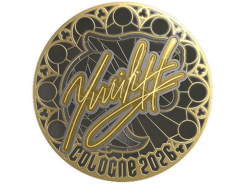 Sticker | yuurih (Gold) | Cologne 2026