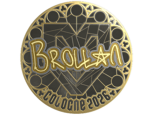 Sticker | Brollan (Gold) | Cologne 2026