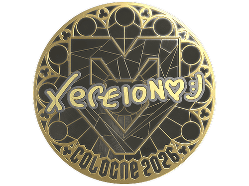 Sticker | xertioN (Gold) | Cologne 2026