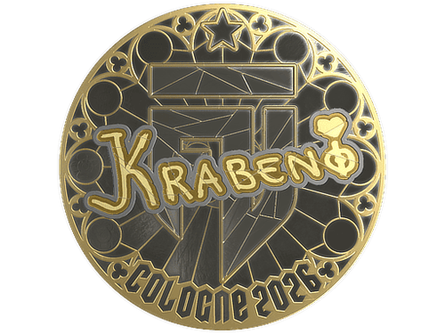 Sticker | Krabeni (Gold) | Cologne 2026