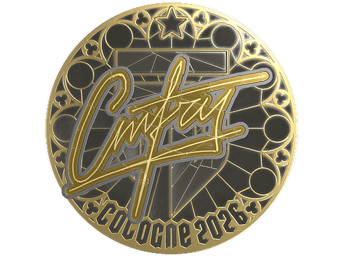 Sticker | cmtry (Gold) | Cologne 2026