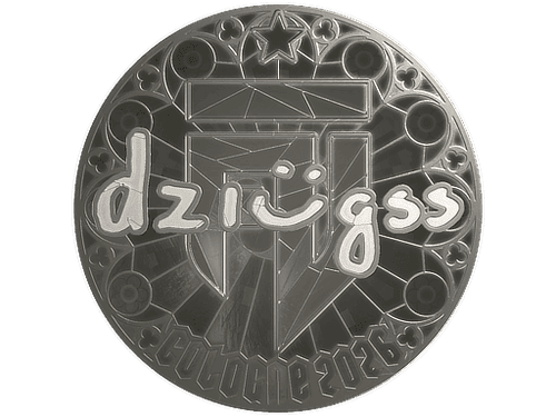 Sticker | dziugss (Foil) | Cologne 2026