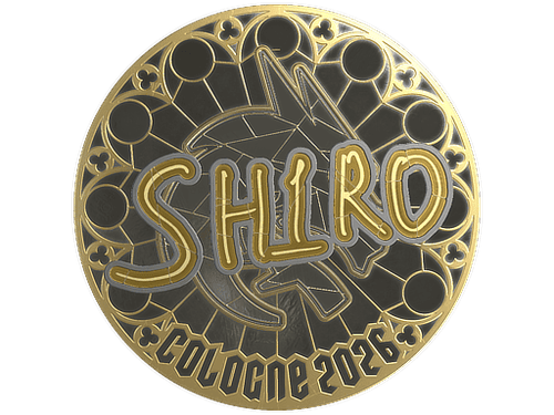 Sticker | sh1ro (Gold) | Cologne 2026