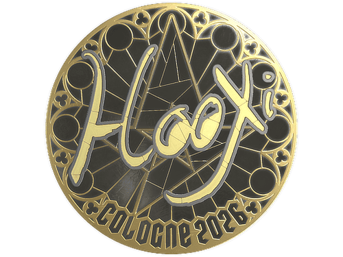 Sticker | HooXi (Gold) | Cologne 2026