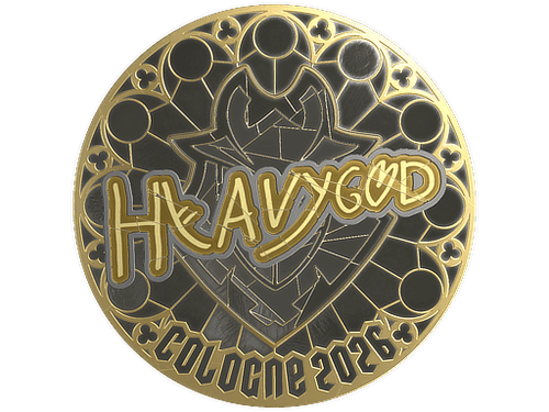 Sticker | Heavygod (Gold) | Cologne 2026