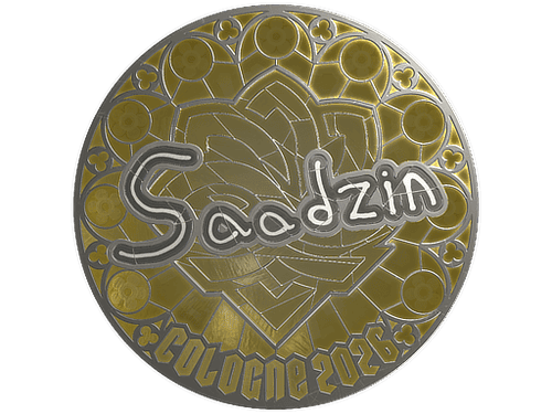 Sticker | saadzin (Foil) | Cologne 2026