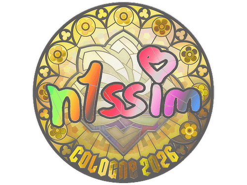 Sticker | n1ssim (Holo) | Cologne 2026