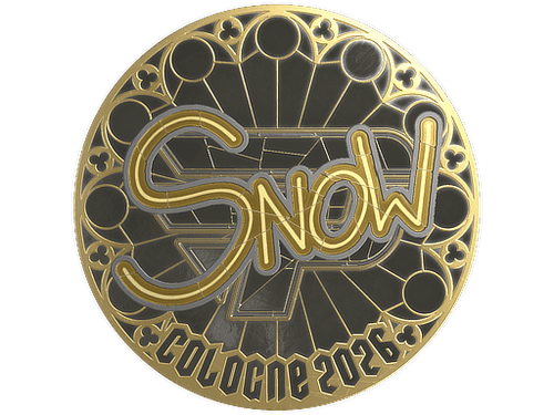 Sticker | snow (Gold) | Cologne 2026