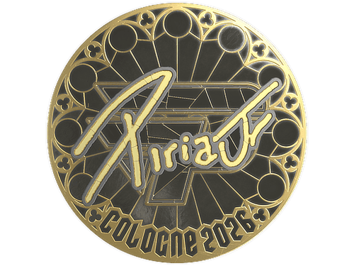 Sticker | piriajr (Gold) | Cologne 2026
