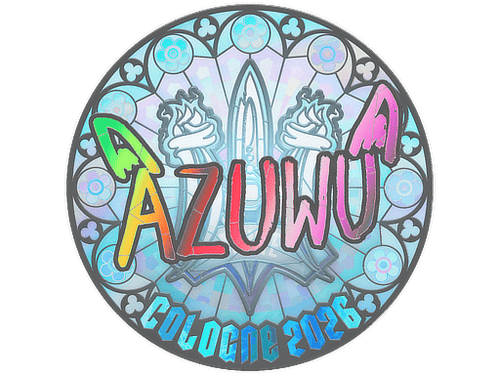Sticker | AZUWU (Holo) | Cologne 2026