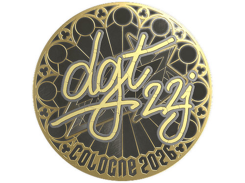 Sticker | dgt (Gold) | Cologne 2026