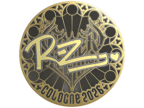 Sticker | REZ (Gold) | Cologne 2026