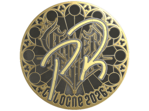 Sticker | PR (Gold) | Cologne 2026