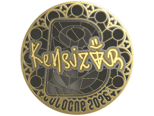 Sticker | kensizor (Gold) | Cologne 2026