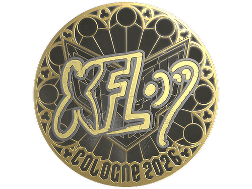 Sticker | xfl0ud (Gold) | Cologne 2026