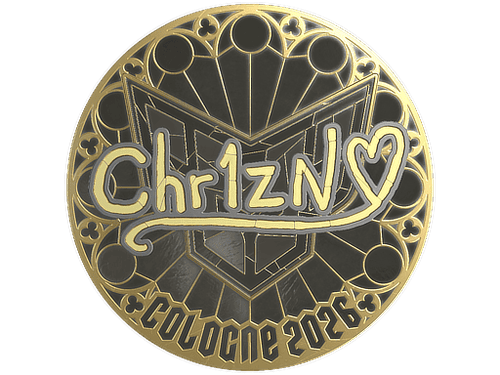 Sticker | Chr1zN (Gold) | Cologne 2026