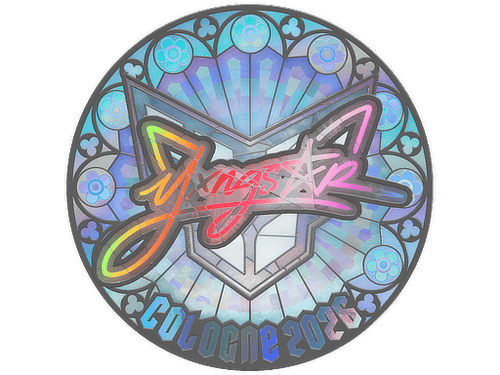 Sticker | yxngstxr (Holo) | Cologne 2026