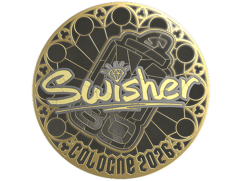 Sticker | Swisher (Gold) | Cologne 2026