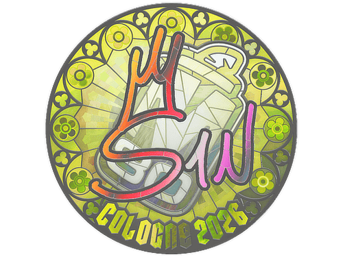 Sticker | s1n (Holo) | Cologne 2026