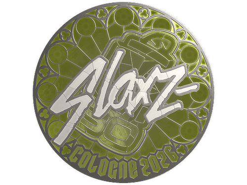 Sticker | slaxz- (Foil) | Cologne 2026