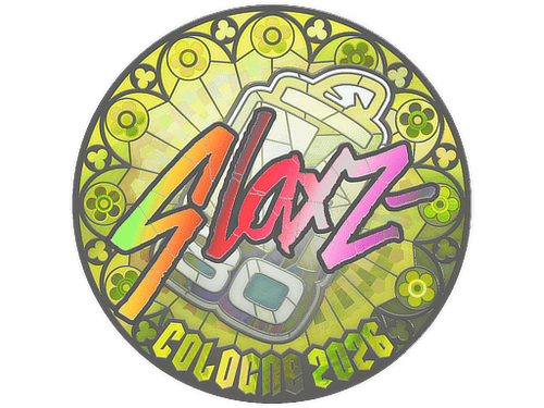 Sticker | slaxz- (Holo) | Cologne 2026
