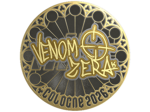 Sticker | venomzera (Gold) | Cologne 2026