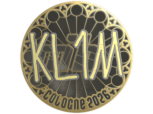 Sticker | kl1m (Gold) | Cologne 2026