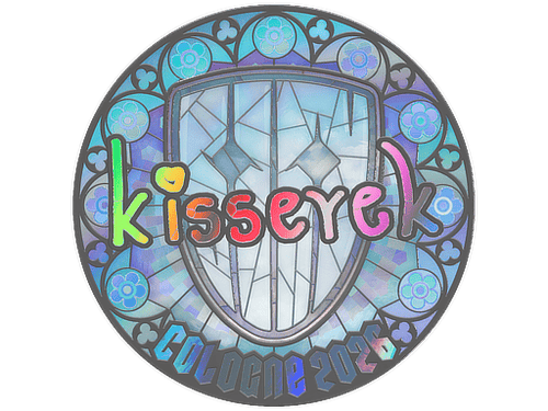 Sticker | kisserek (Holo) | Cologne 2026